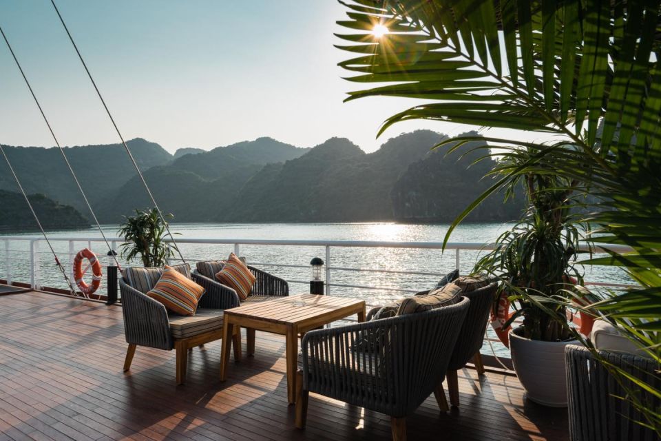 Halong Luxury Day Cruise and Transportation Transfers - Key Points