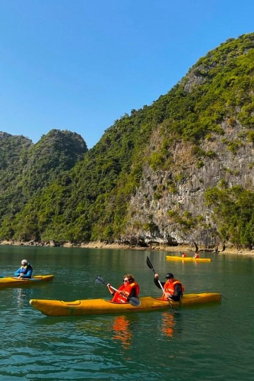 Halong Luxury Day Cruise: Kayak, Swim, Hiking, Cave Explore - Key Points