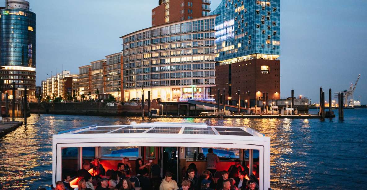 Hamburg: 1-Hour Harbor Evening Lights Cruise - Key Points