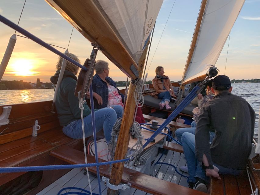 Hamburg: Alster River Sailboat Cruise With Sundowner - Key Points