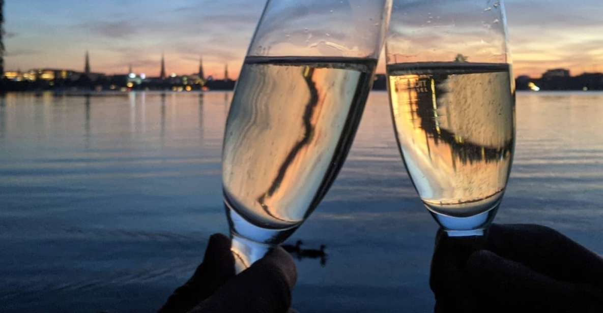 Hamburg: Private Sunset Van Tour With Welcome Drink - Key Points