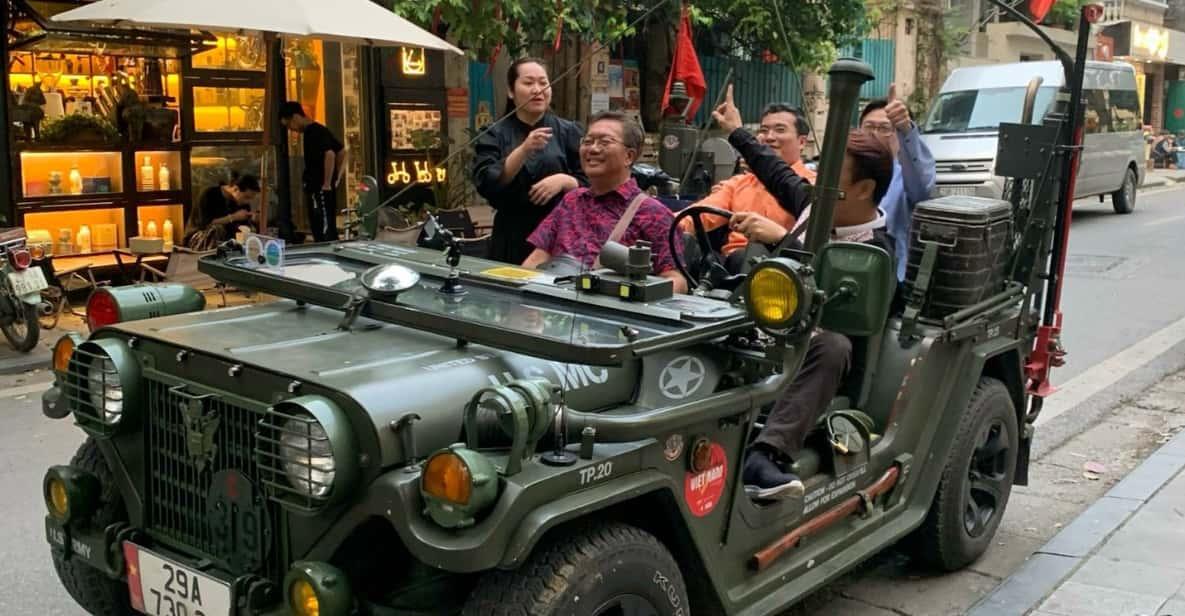 Hanoi by Night: Private City Jeep Tour and Jazz Music Club - Key Points