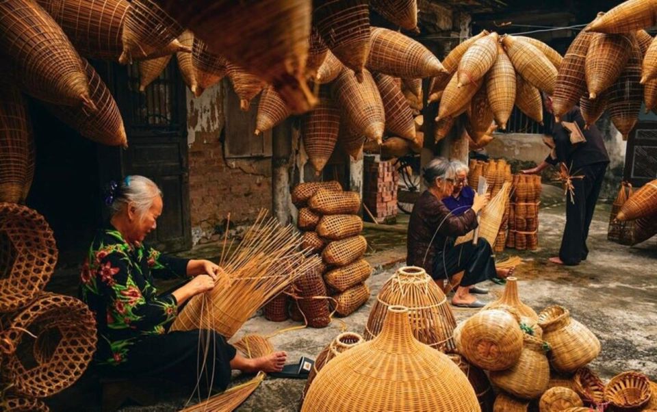 Hanoi: Day Trip to Bamboo Fish Trap & Soy Sauce Villages - Key Points