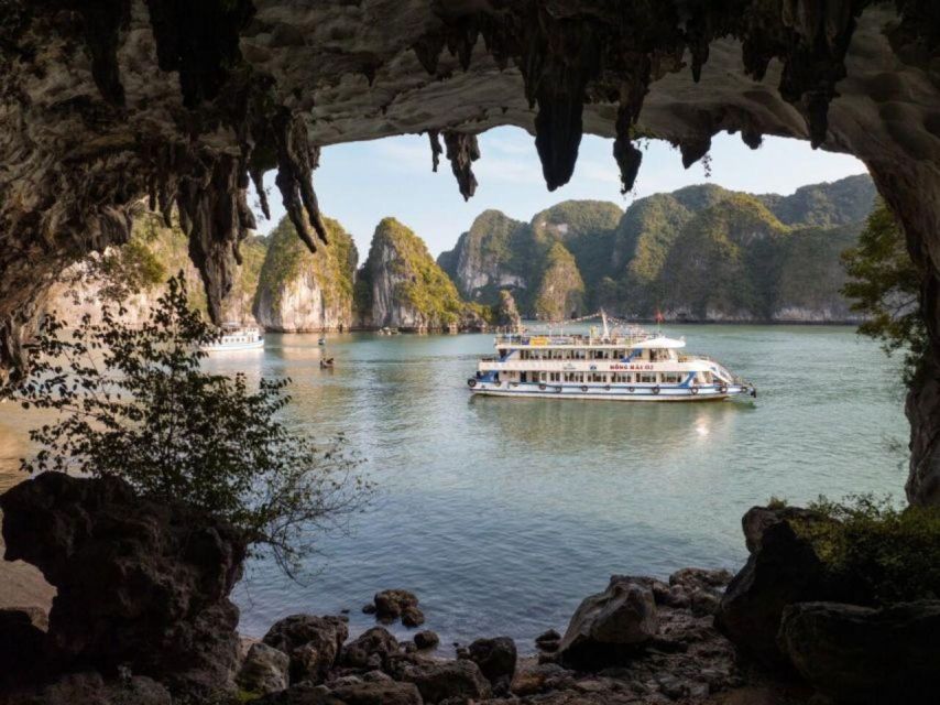 Hanoi: Ha Long Bay Day Trip Cruise 4 Stars With Lunch & Bus - Key Points