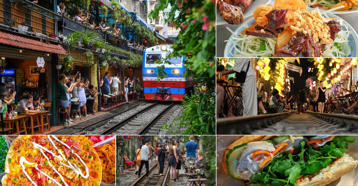 Hanoi: Private Tour Of Tasting and Train Street Experience - Key Points