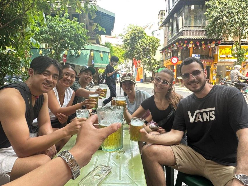 Hanoi Walking Food Tour With Train Street Visit - Key Points