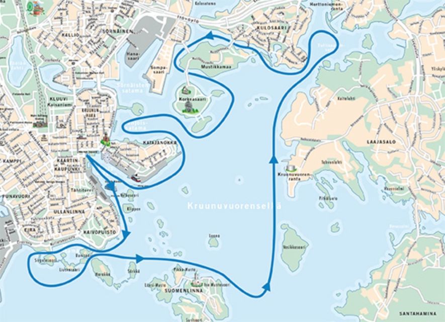 Helsinki: City Highlights 1.5-Hour Archipelago Cruise - Key Points