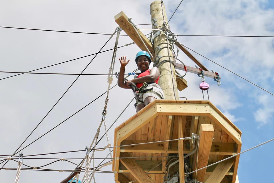 Henderson, Minnesota: High Ropes Obstacle Course Experience - Key Points