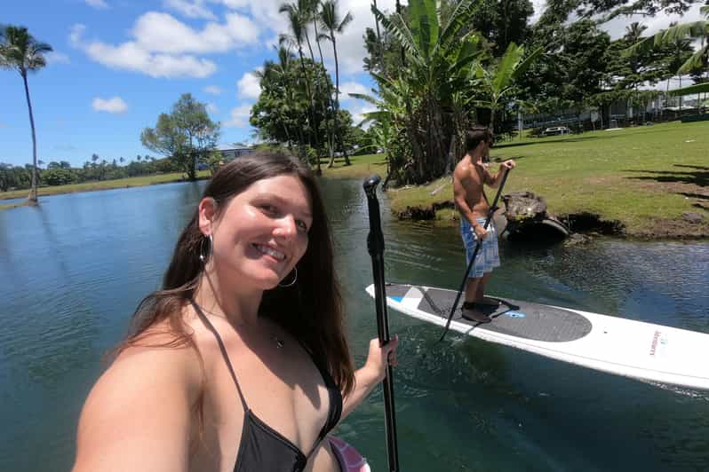 Hilo: Wailoa River to King Kamehameha Statue Guided SUP Tour - Key Points