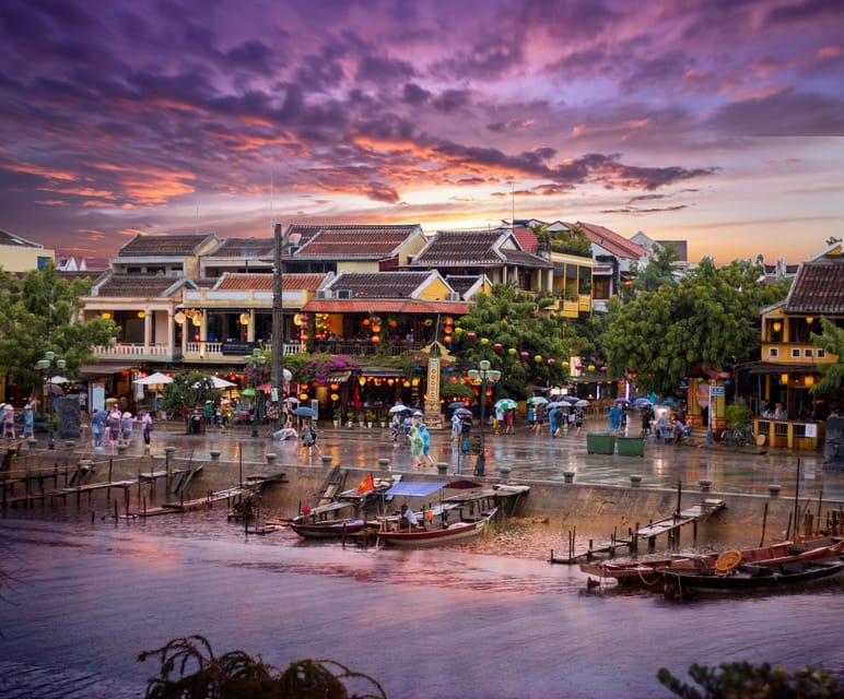 HOI AN: CITY TOUR - BOAT RIDE - RELEASE FLOWER LANTERN - Key Points