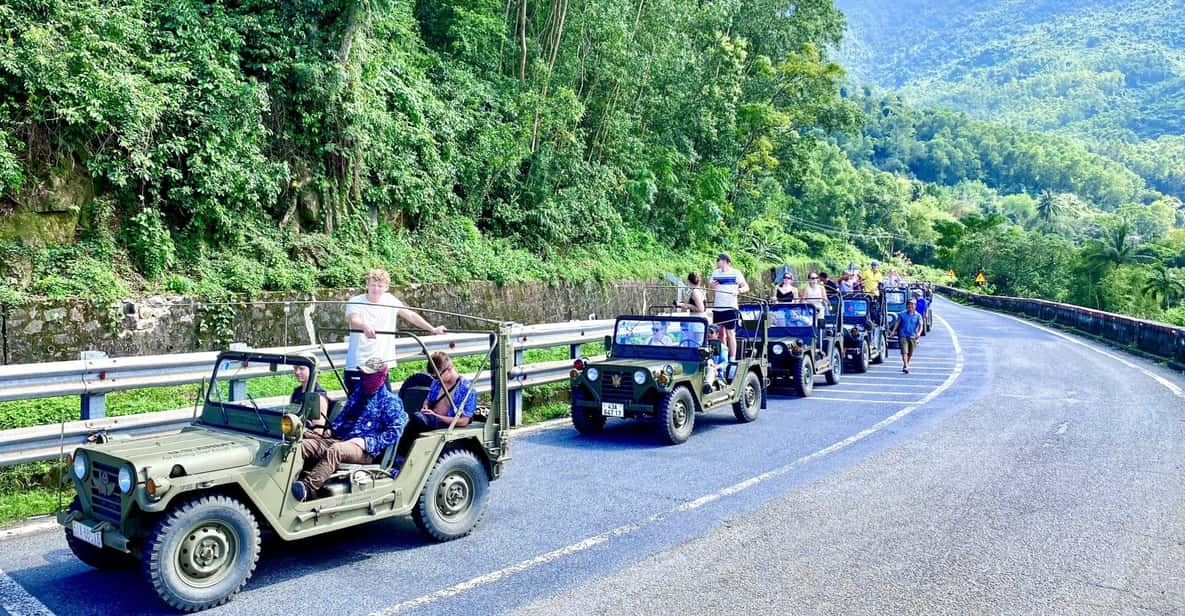 Hoi An & Hue:1 Way Jeep Tour With Hai Van Pass or Vice Versa - Tour Overview and Pricing