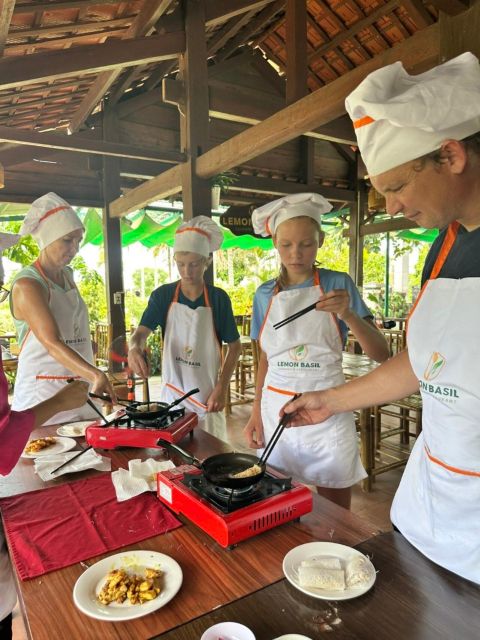 Hoi An: Market Tour - Bay Mau Cooking Class - Basket Boat - Key Points