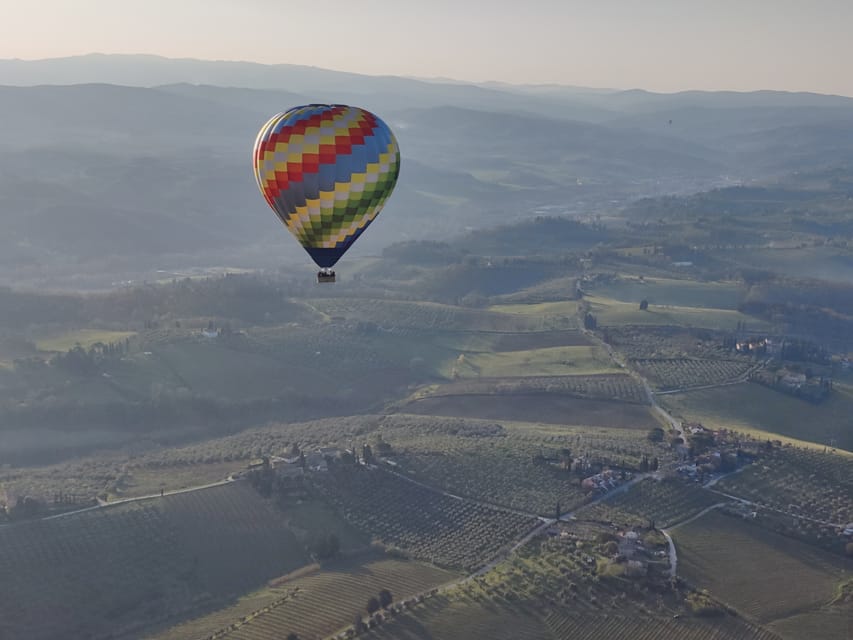 Hot Air Balloon, Pienza, Montalcino, Val Dorcia - Key Points