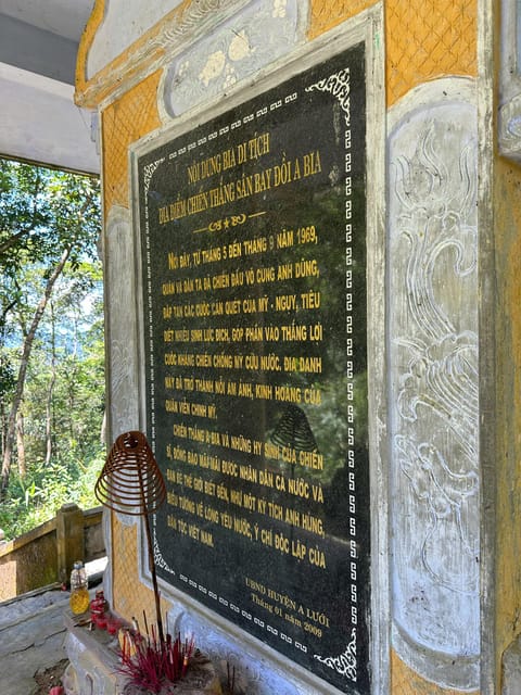 Hue: A Luoi Hamburger Hill and Ta Oi Village Private Tour - Key Points