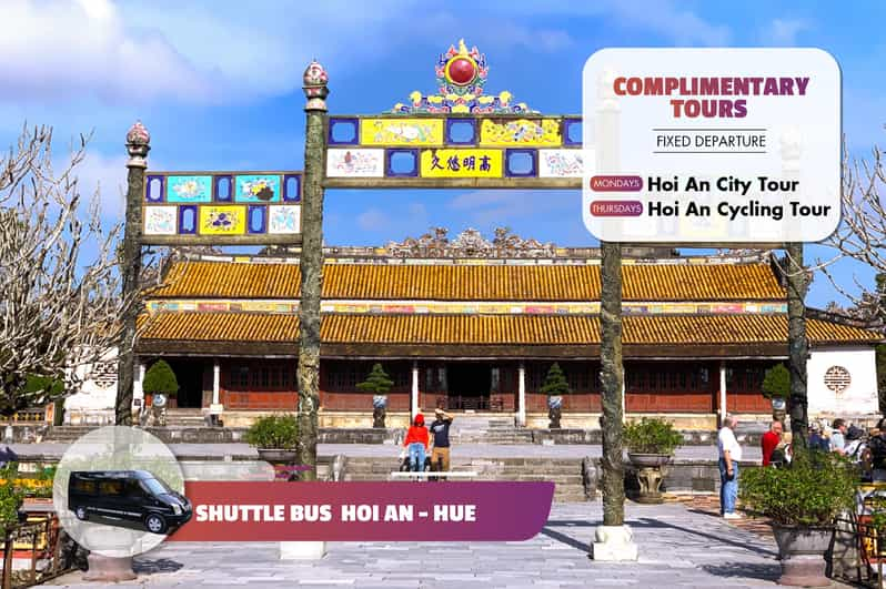 Hue and Hoi An/ Da Nang City Shuttle Transfer Service - Key Points