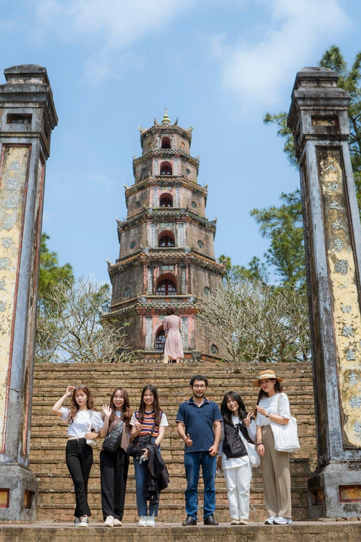 Hue: Private Dragon Boat, Thien Mu Pagoda, & Royal Tomb Tour - Key Points