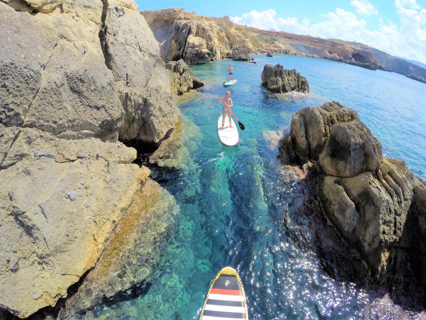 Ibiza: Full Day Paddle Boat Tour With Course & BBQ Included. - Key Points