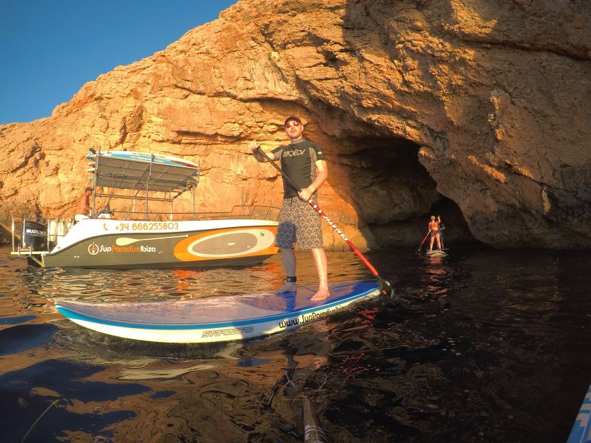 Ibiza: Paddlesurf and Snorkeling Boat Trip - Key Points