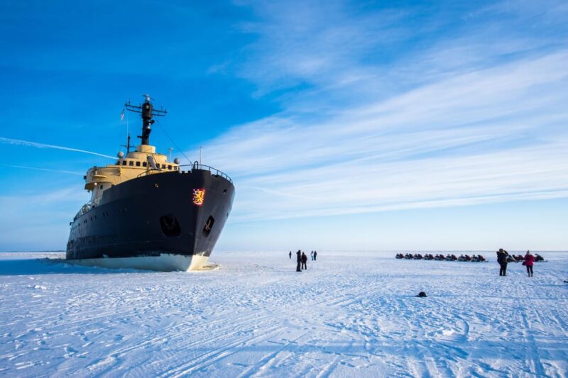 Icebreaker Sampo Cruise Ice Floating From Rovaniemi - Key Points