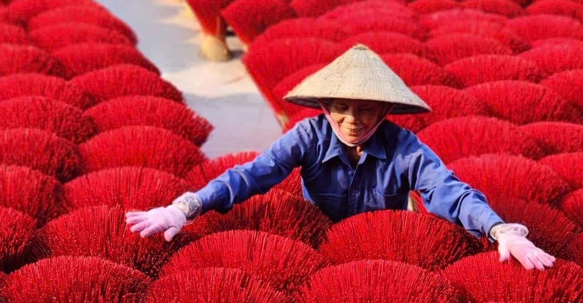 Incense Village, Hat Making & Lacquer Art - Colors of Hanoi - Key Points