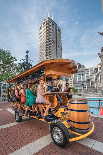 Indianapolis: Open-Air Pedal Pub Tour With Local Drinks - Tour Overview and Pricing