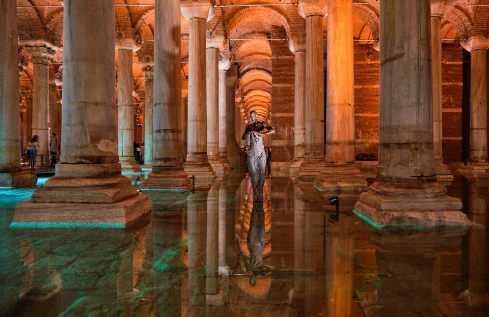 Istanbul: Basilica Cistern Walking Tour With Entry Ticket - Key Points