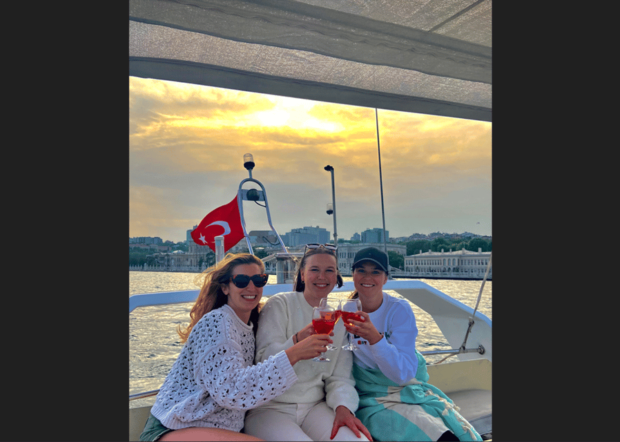 Istanbul: Luxury Yacht Tour at Sunset With Snacks - Booking Information