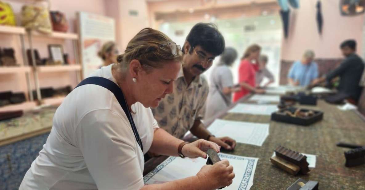 Jaipur: Block Printing Workshop In the Heart of City Center - Key Points