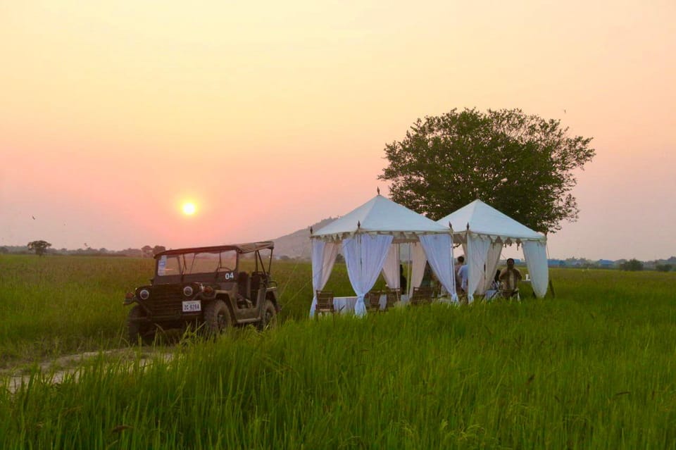 Jeep Countryside Sunset Rice Field - Experience Highlights