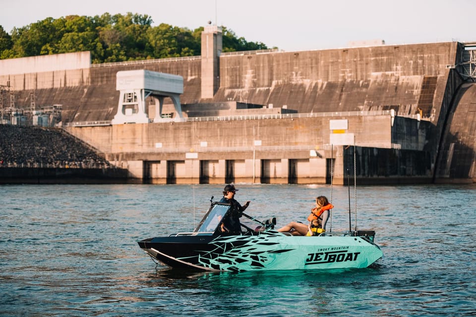 Jet Boat Adventure in the Smokies: Dam Tour - Key Points