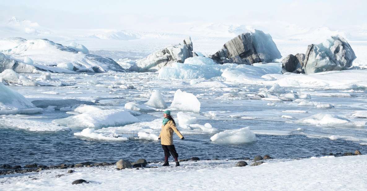 Jökulsárlón Glacier Lagoon & Boat Tour From Reykjavik - Key Points