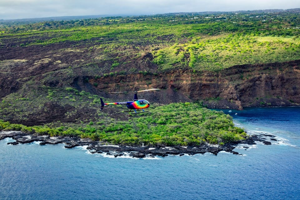 Kailua-Kona: Coastal Scenic Doors On/Off Helicopter Tour - Key Points