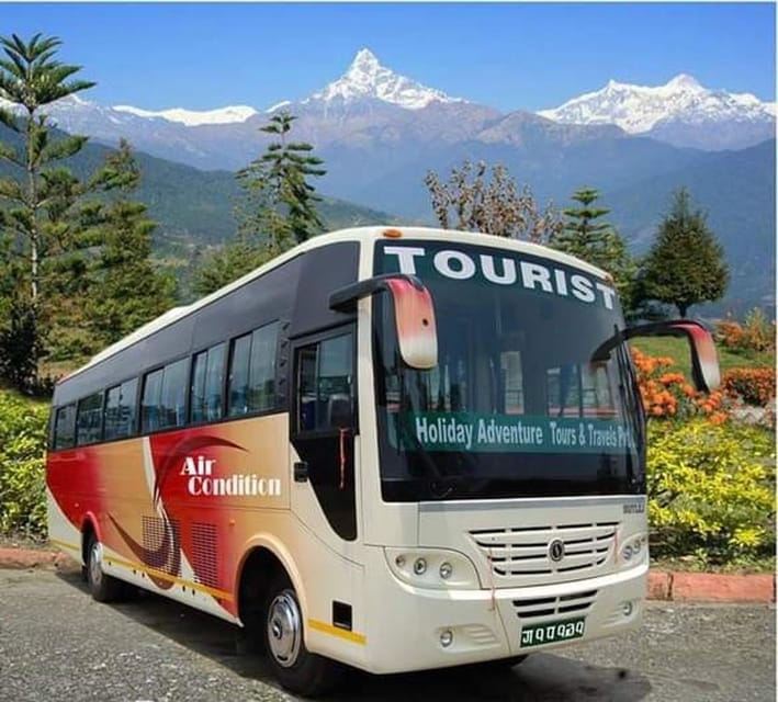 Kathmandu - Chitwan Bus - Overview of the Route