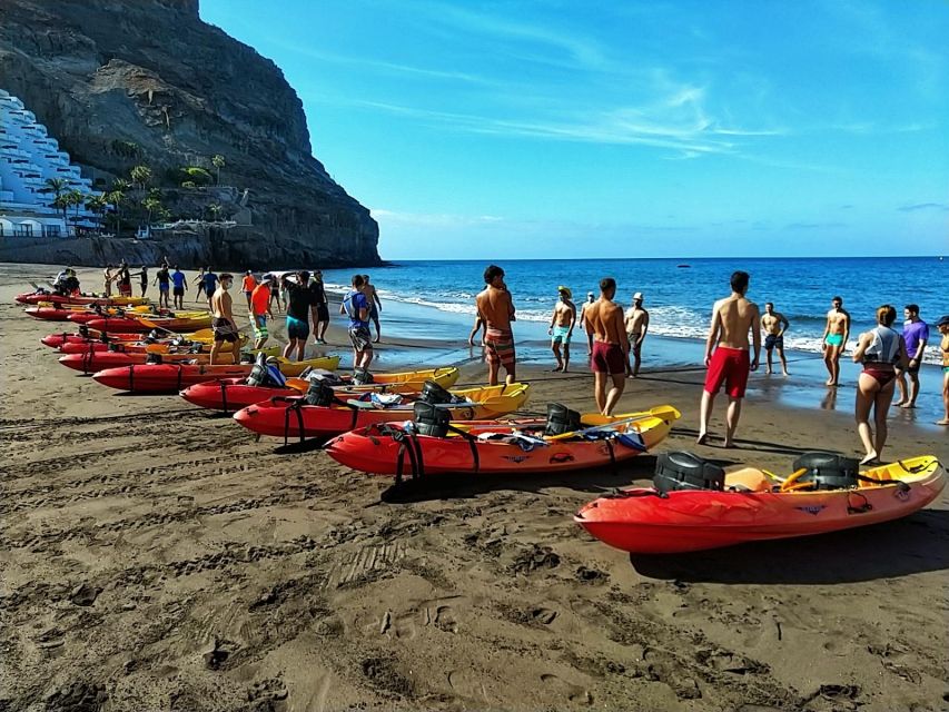 Kayak Through the Caves and Cliffs of Mogan - Key Points