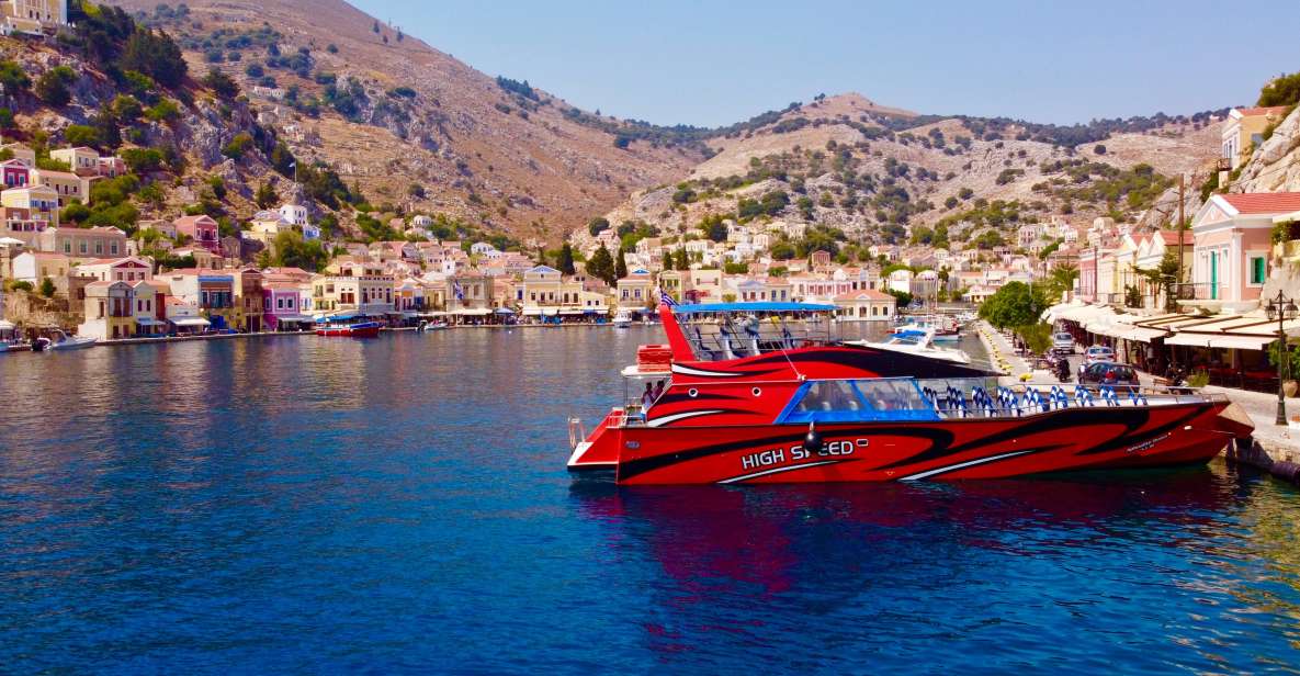 Kiotari, Lardos, Pefkos, & Lindos: Speedboat to Symi Island - Key Points