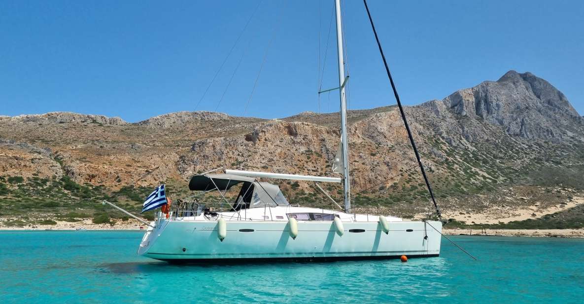 Kissamos: Balos and Gramvousa Private Sailing Trip With Meal - Key Points