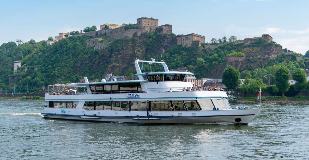 Koblenz: Old Town Sightseeing Cruise Along the Rhine - Key Points