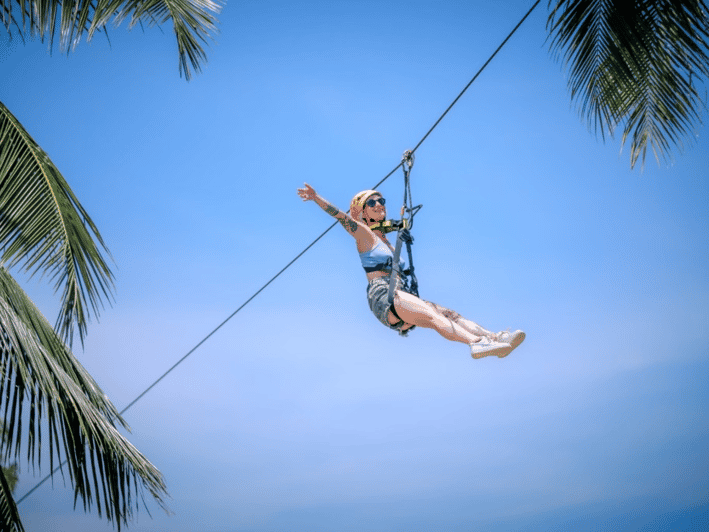 Koh Samui: Samui Zipline Adventure and Hotel Pick up Service - Key Points