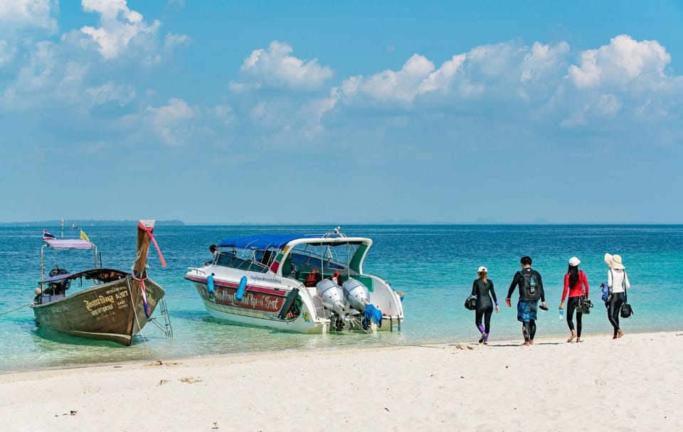 Krabi: 4 Islands & Thale Waeks Sandbar Tour By Speedboat - Key Points