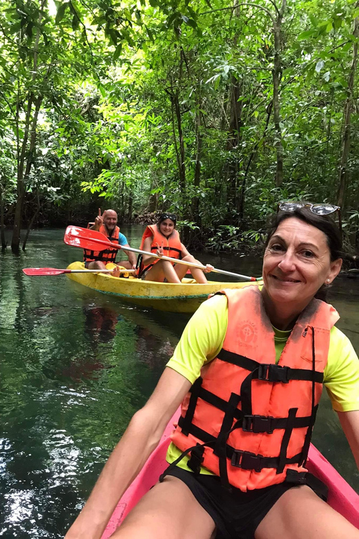 Krabi: Amazon Klong Srakaew Kayaking And Elephant Feeding - Key Points