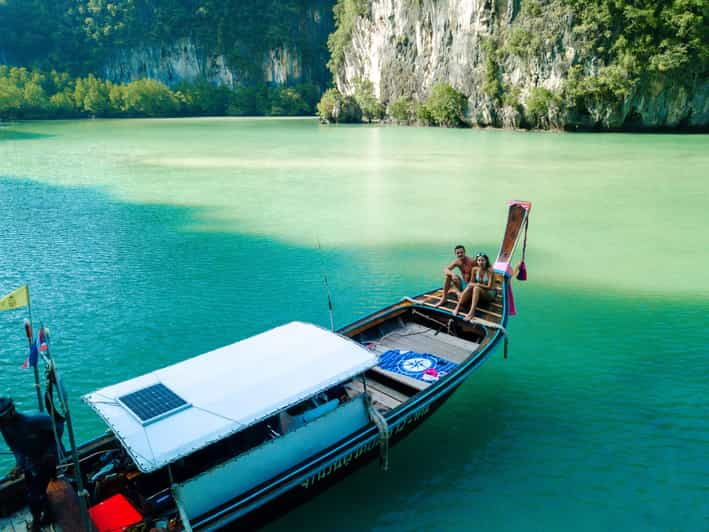 Krabi: Half-Day 4 Islands Private Local Long Tail Boat - Key Points