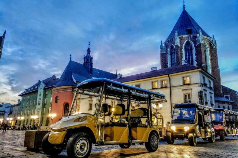Krakow: Electric Golf Cart Tour of the Old Town - Good To Know