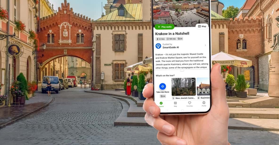 Krakow in a Nutshell: A Self-Guided Audio Walk in English - Transportation and Equipment Recommendations