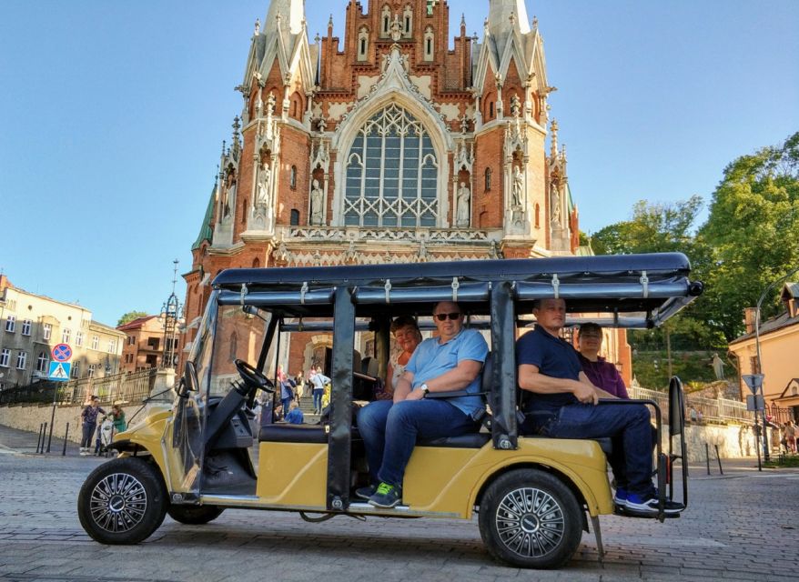 Krakow: Jewish Quarter and Ghetto Sightseeing Golf Cart Tour - Experience Highlights