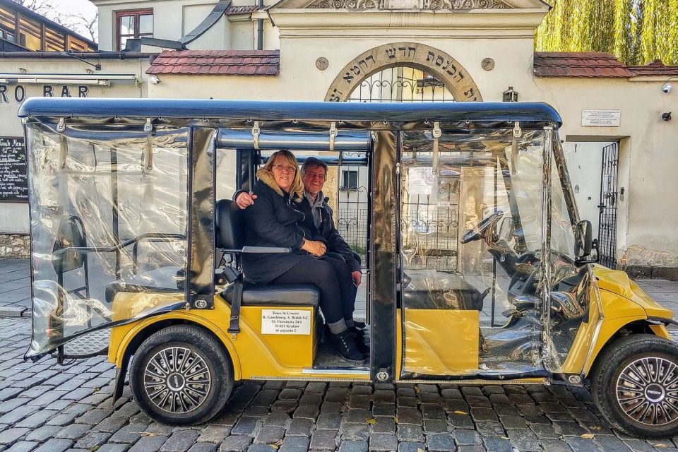 Krakow: Kazimierz by Golf Cart and Schindlers Factory Tour - Good To Know