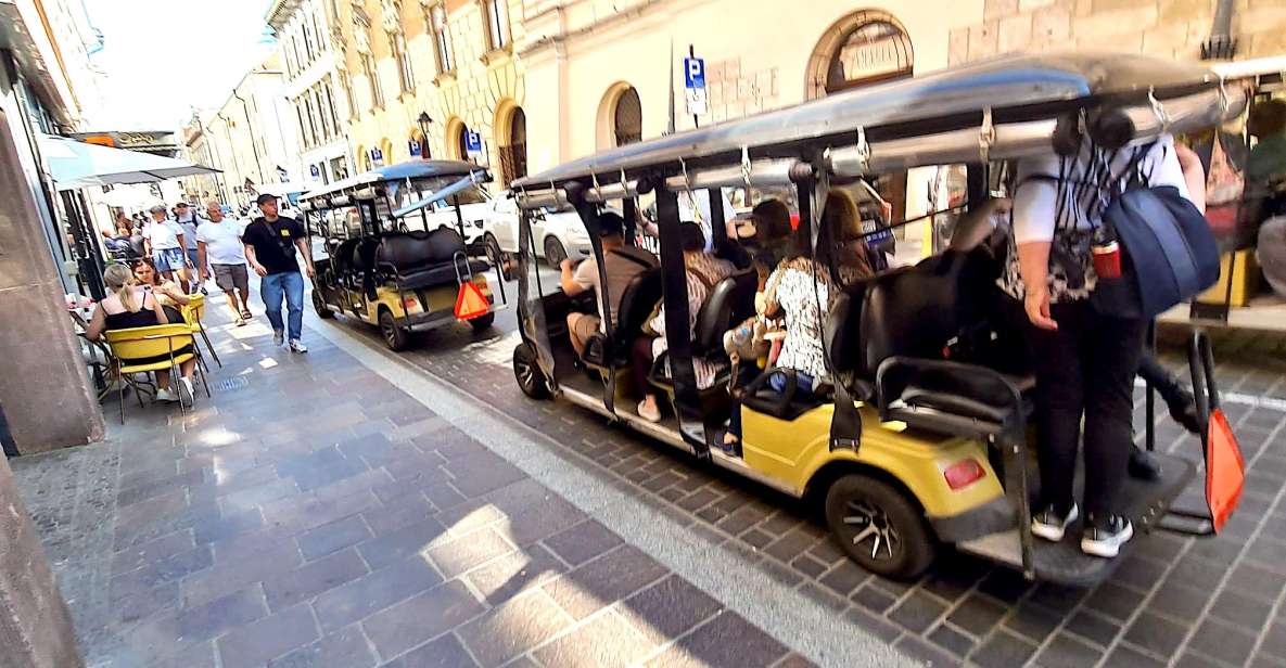 Krakow: Private Panoramic Tour by Golf Cart With Audio Guide - Highlights of the Tour