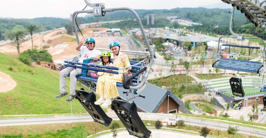 Kuala Lumpur: Skyline Luge Admission Ticket