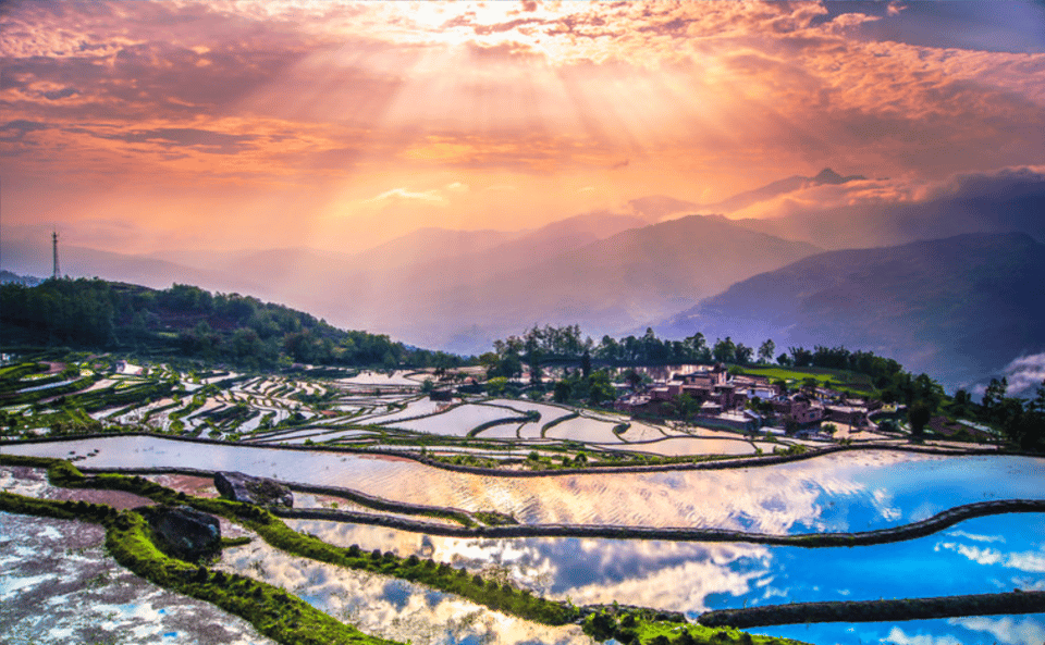 Kunming Stone Forest Yuanyang Terrace Jianshui Old Town4days - Tour Inclusions