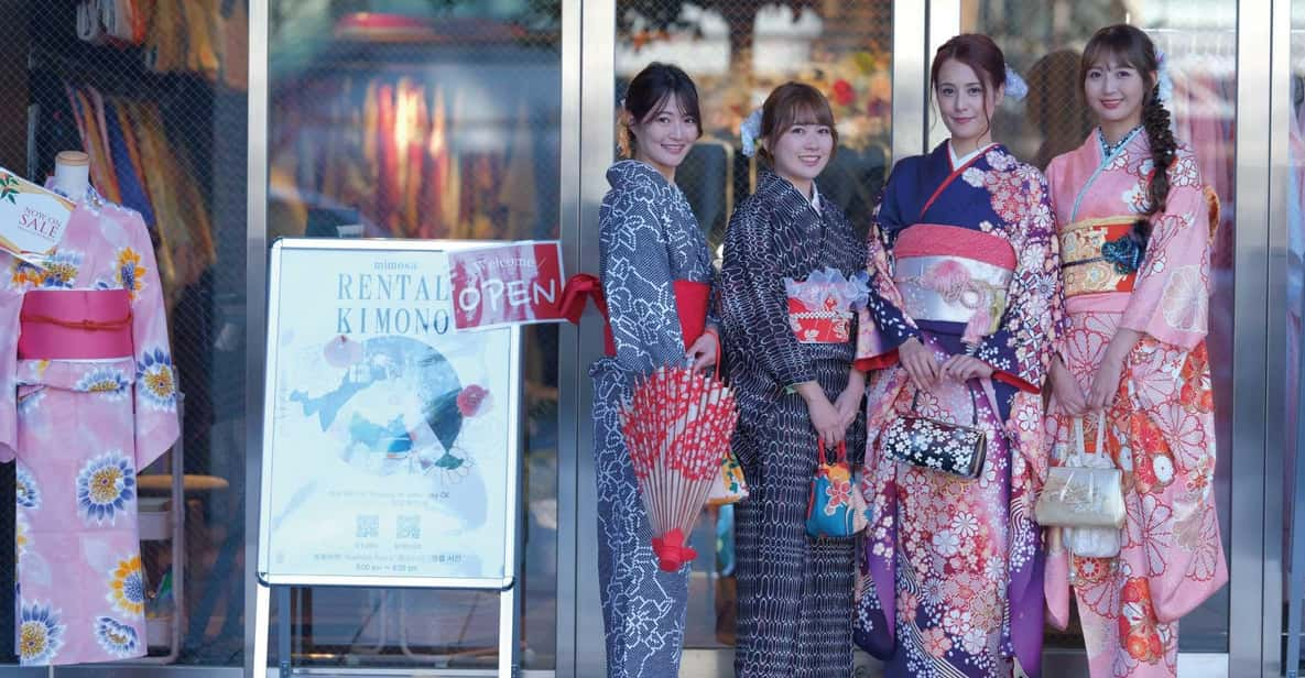 Kyoto Sightseeing in a Beautiful KIMONO (near Kyoto Station) - Overview of Kimono Experience