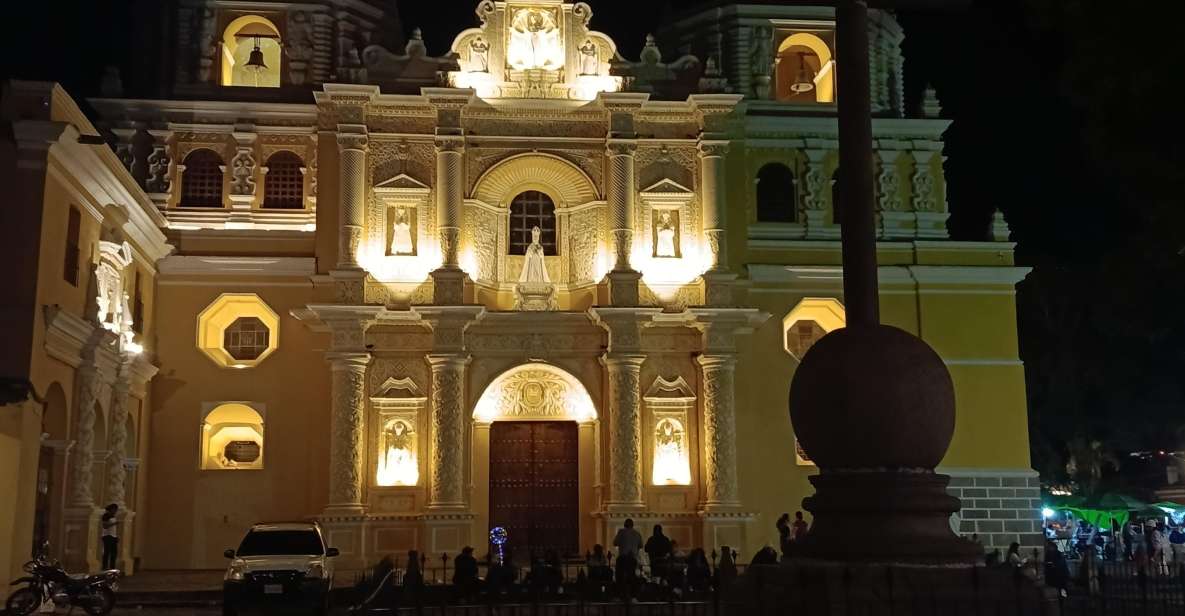 La Antigua Horror Stories Night Walking Tour - Key Points